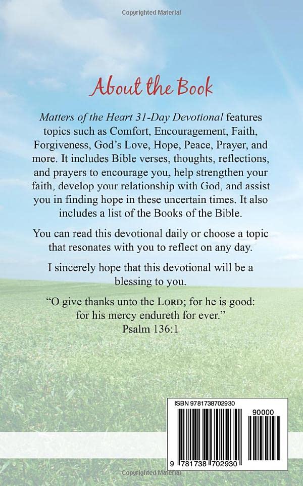 Matters of the Heart 31-Day Devotional - Image 2