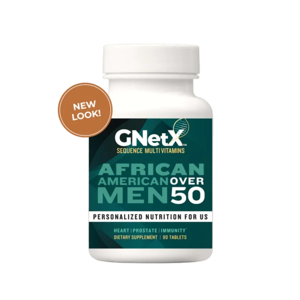 GNETX SEQUENCE MULTIVITAMINS & MINERALS FOR AFRICAN AMERICAN MEN OVER 50 90 TABLETS