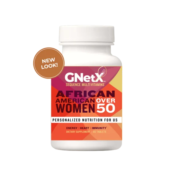 GNETX SEQUENCE MULTIVITAMINS & MINERALS FOR AFRICAN AMERICAN WOMEN OVER 50