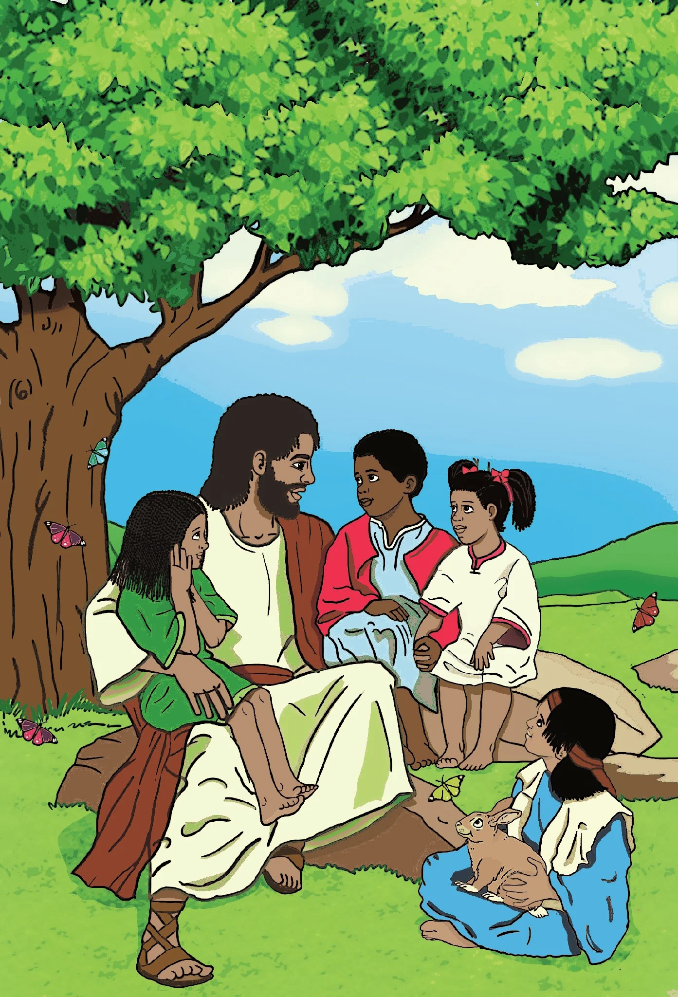 My First Bible for Children of Color & CD - Baby Bible for African American Children / Board book - Image 3