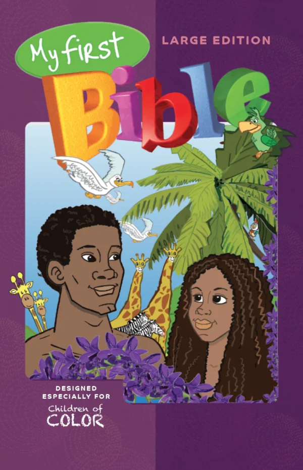 My First Bible for Children of Color LARGE edition (Adam & Eve cover)