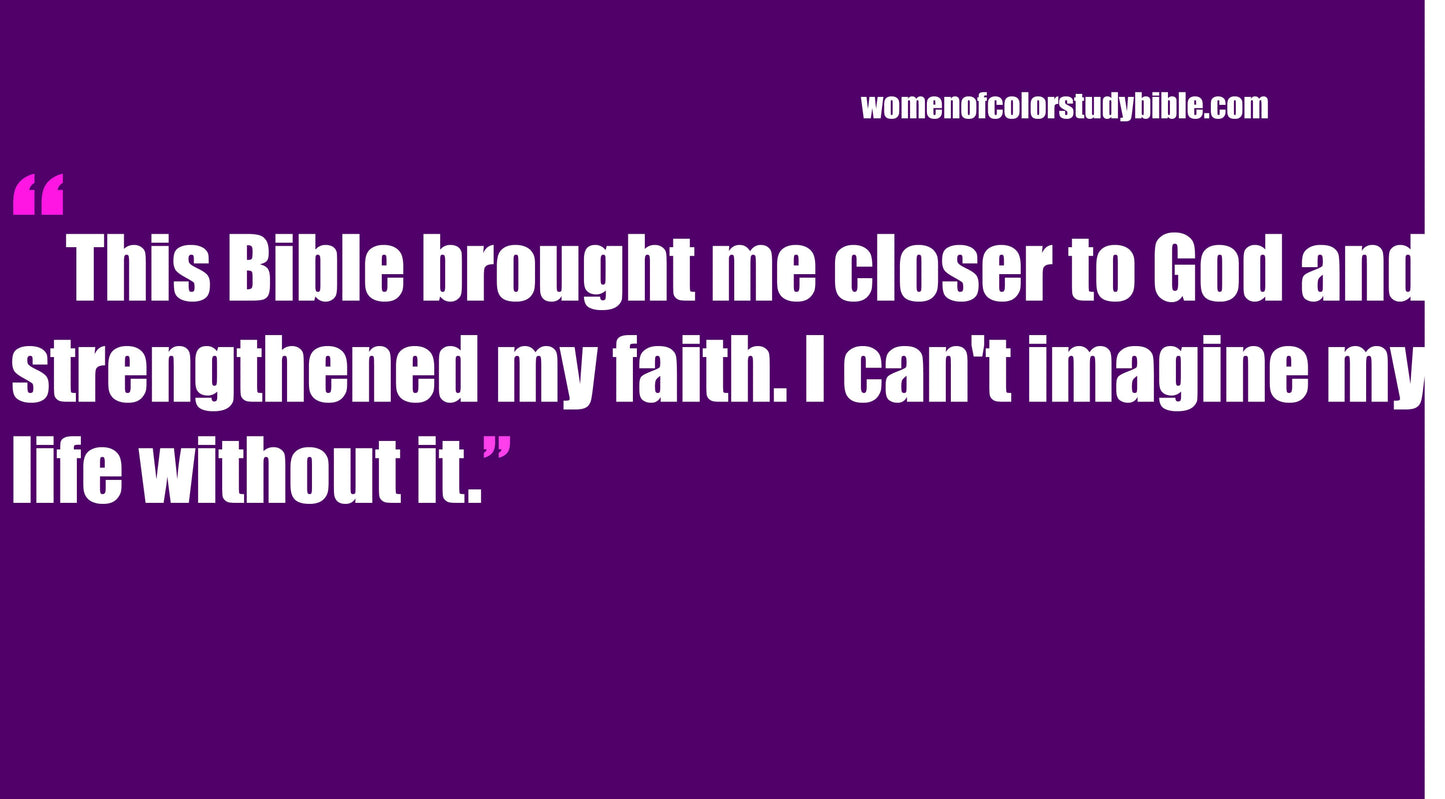 Women of Color Study Bible - Hardcover - Image 9